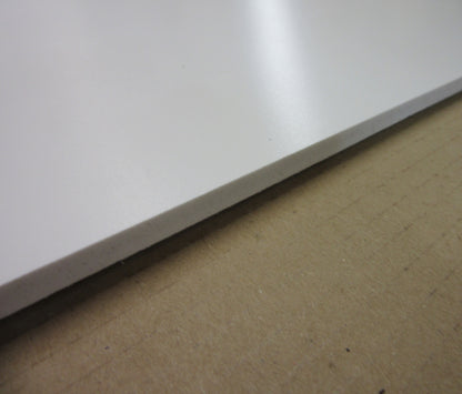PVC Hartschaumplatte 6mm Zuschnitt weiß  700 x 390mm - Kunststoff Platte