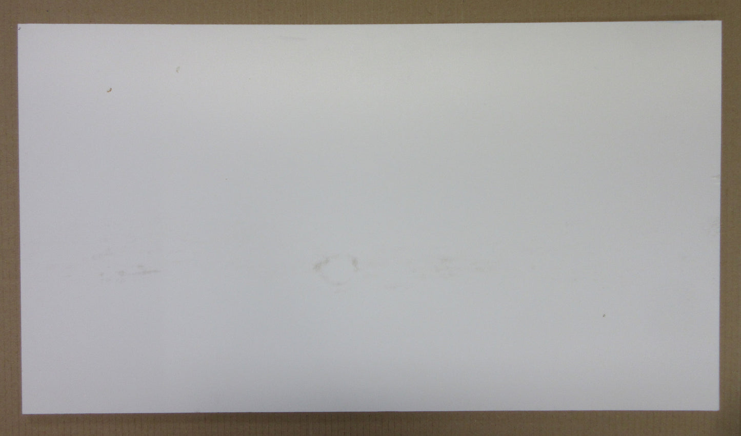 PVC Hartschaumplatte 6mm Zuschnitt weiß  700 x 390mm - Kunststoff Platte