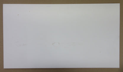 PVC Hartschaumplatte 6mm Zuschnitt weiß  700 x 390mm - Kunststoff Platte