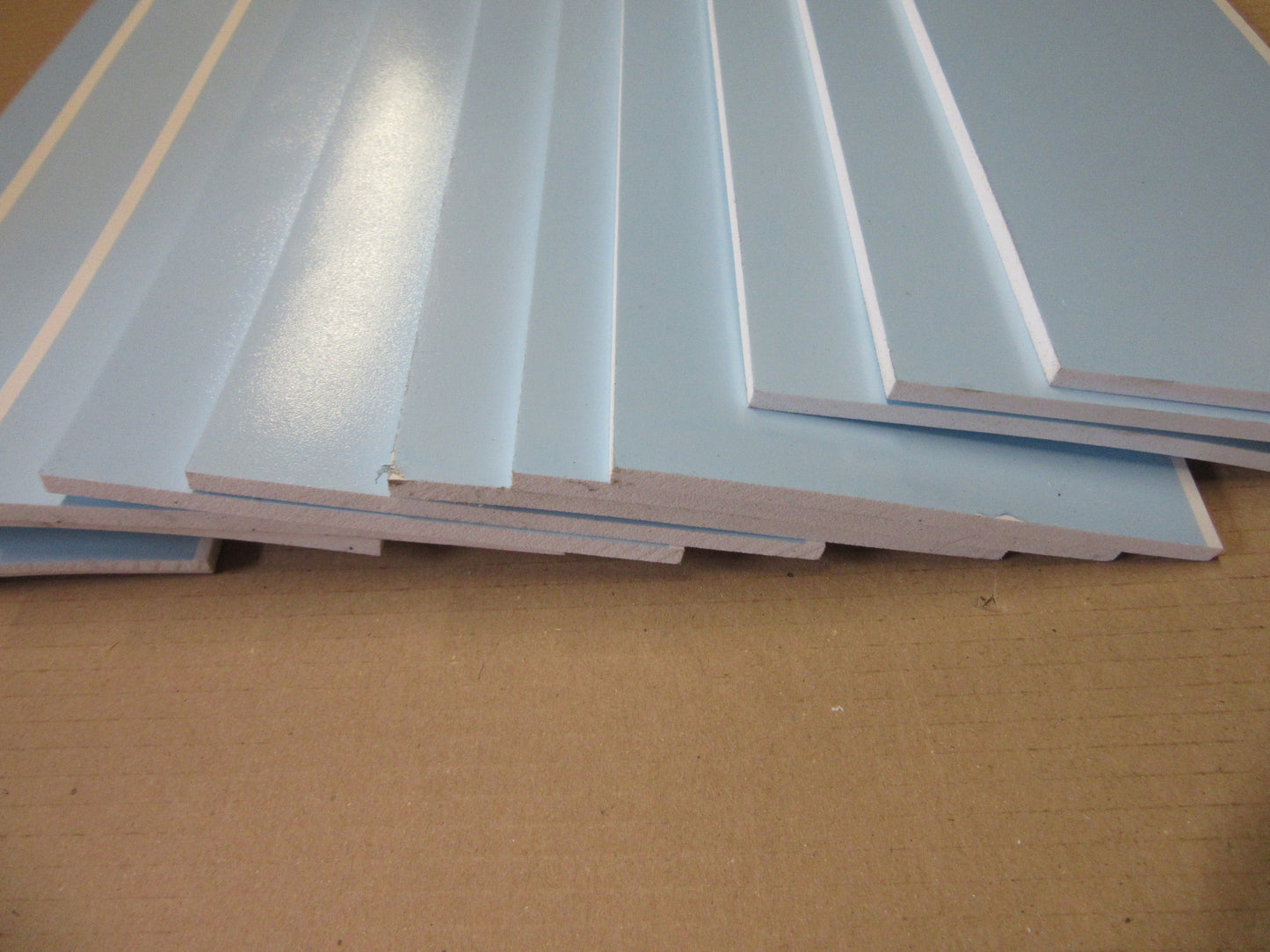 PVC Hartschaumplatten 6mm ca. 3 kg Reste Weiß - Excel Plastics Kunststoff Platten